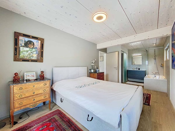 Magnifique Villa contemporaine neuve avec vue panoramique sur le lac et les Alpes 10