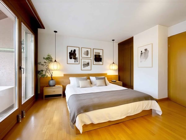 Villa contiguë avec potentiel au cadre résidentiel et familial 3