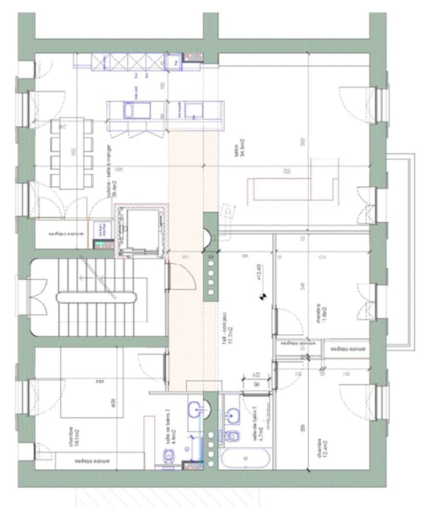 RARE SUR LE MARCHÉ  Appartement d'architecte de 4.5 pièces - hyper centre-ville ! 12