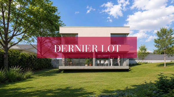 NEUF : Villa contemporaine dans un écrin de verdure