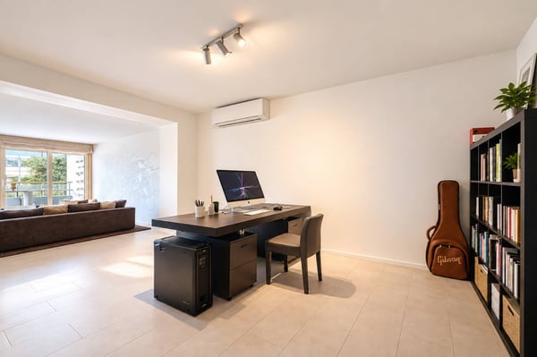 Duplex contemporain avec jardin privatif et vue sur les Alpes à Pully Sud 3