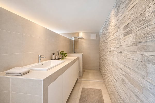 Duplex contemporain avec jardin privatif et vue sur les Alpes à Pully Sud 7