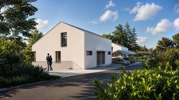 NEUF : Villa contemporaine dans un écrin de verdure 9