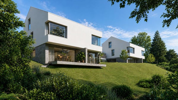NEUF : Villa contemporaine dans un écrin de verdure 8