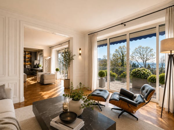 Au cur de Ouchy, appartement de standing de 7 pièces avec vue sur le lac 6