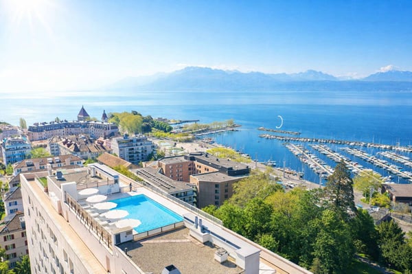 Au cur de Ouchy, appartement de standing de 7 pièces avec vue sur le lac 11
