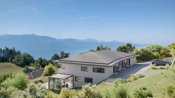 Trois villas de standing sur plans avec vue sur le lac Villa B 6