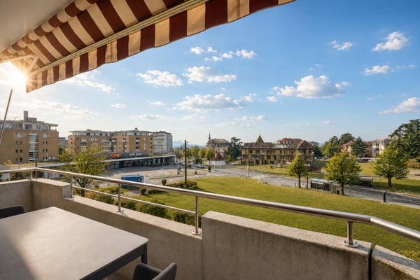 Au coeur de Prilly : Spacieux appartement de 1.5 pièces avec balcons 1