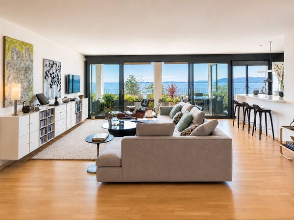 Spacieux appartement contemporain de 5.5 pièces avec vue panoramique 1