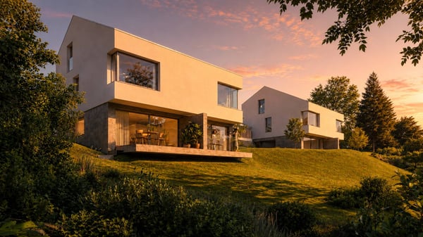 NEUF : Villa contemporaine dans un écrin de verdure 1