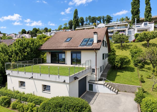 Villa individuelle de 6,5 pièces avec panorama sur le Léman et les Alpes