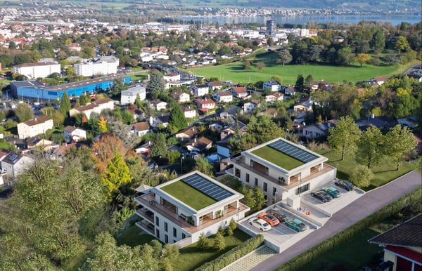 Appartement de 1.5 pièces avec terrasse et jardin privatif