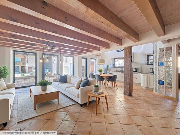 Maison de caractère rénovée avec studio indépendant et espaces généreux 3