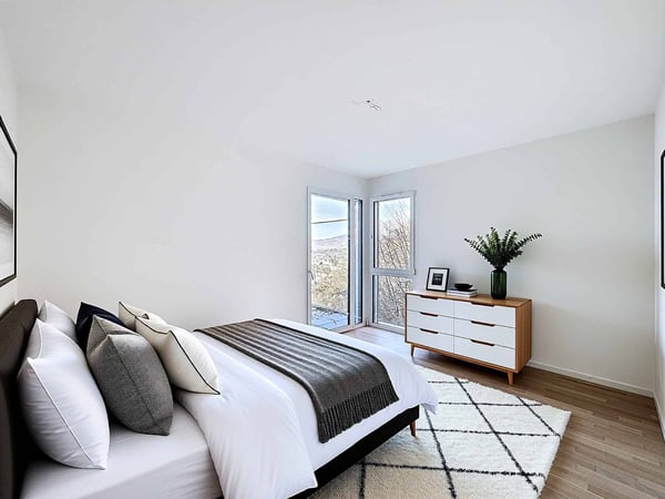 Magnifique attique avec vue panoramique sur le lac et les Alpes 4