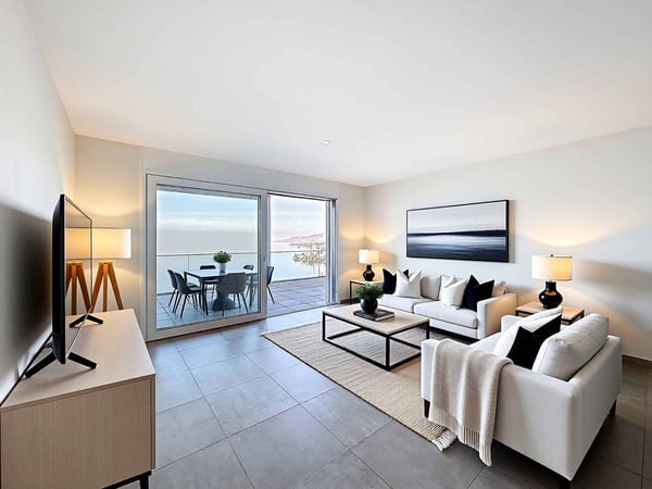 Magnifique attique avec vue panoramique sur le lac et les Alpes 2