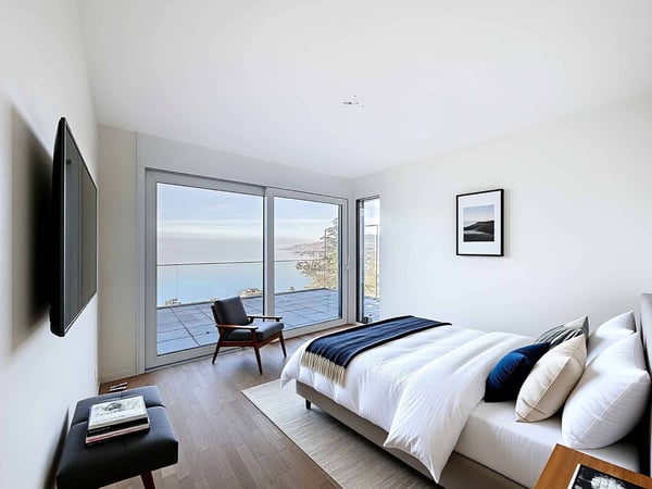 Magnifique attique avec vue panoramique sur le lac et les Alpes 3