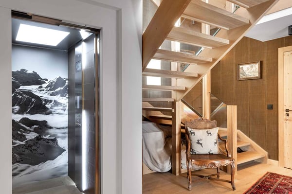 Chalet d'exception avec ascenseur privatif et vue imprenable 8
