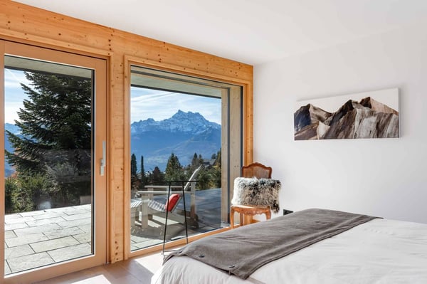Chalet d'exception avec ascenseur privatif et vue imprenable 9