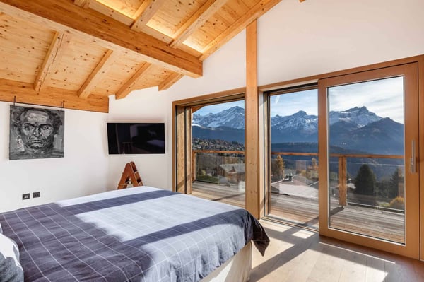 Chalet d'exception avec ascenseur privatif et vue imprenable 7