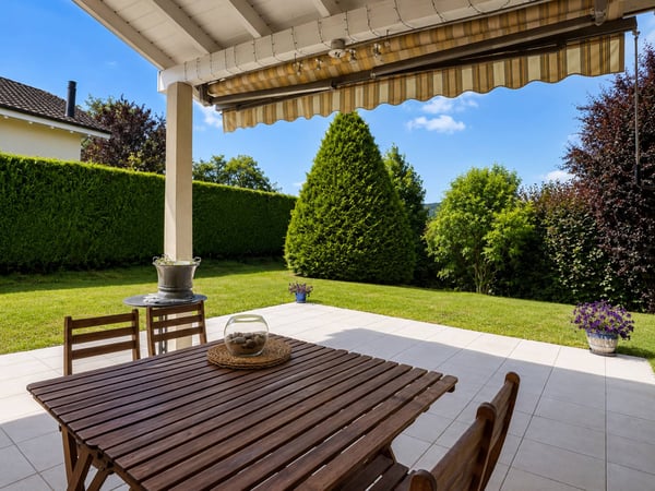En exclusivité ! Villa individuelle de 6,5 pièces, idéale pour une famille 5