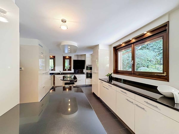 Villa exceptionnelle avec vue sur le lac et les Alpes dans un cadre préservé 6