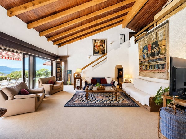 Villa exceptionnelle avec vue sur le lac et les Alpes dans un cadre préservé 3