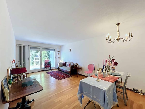 Charmant 2.5 pièces avec grande terrasse et vue sur le lac 2