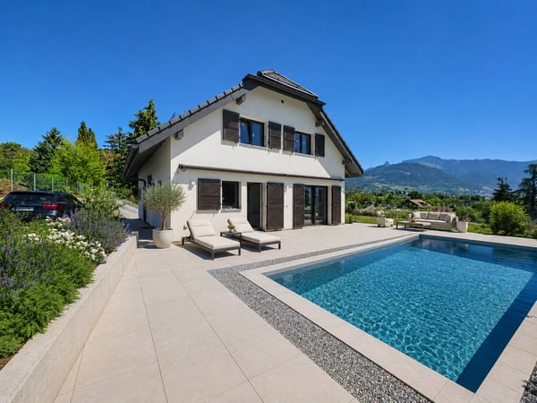 Neuf ! Villa individuelle avec piscine et magnifique vue sur le lac 7