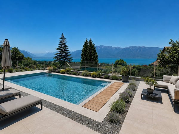 Neuf ! Villa individuelle avec piscine et magnifique vue sur le lac 6