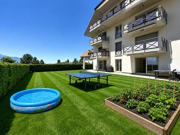 Spacieux appartement de 5.5 pièces avec terrasse et grand jardin 1