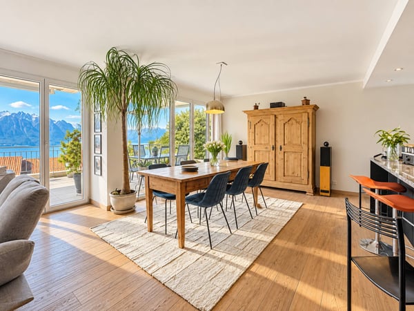Superbe 3.5 pièces avec grande terrasse et vue lac imprenable 2