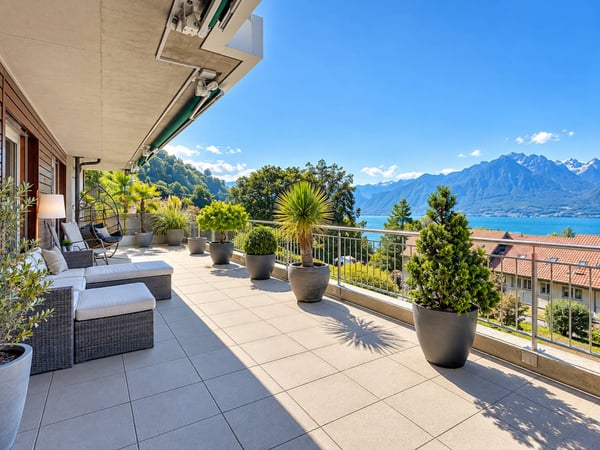 Superbe 3.5 pièces avec grande terrasse et vue lac imprenable 3