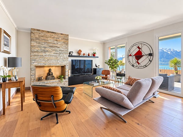 Superbe 3.5 pièces avec grande terrasse et vue lac imprenable