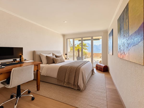 Superbe 3.5 pièces avec grande terrasse et vue lac imprenable 7