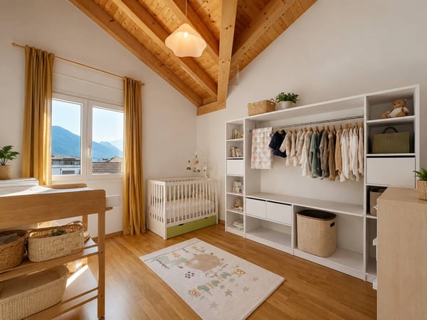 Au dernier étage, magnifique appartement de 4,5 pièces avec vue sur les montagnes 8