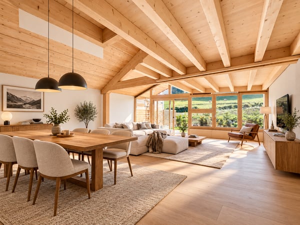 Duplex neuf avec jardin L'élégance alpine au cur des Portes du Soleil 9