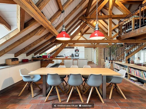 Duplex de 5.5 pièces en attique proche de Romont 3