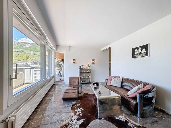 Attique duplex avec terrasse panoramique-Résidence secondaire 8