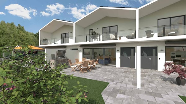 Villa contiguë neuve à La Balmaz Lot B 5