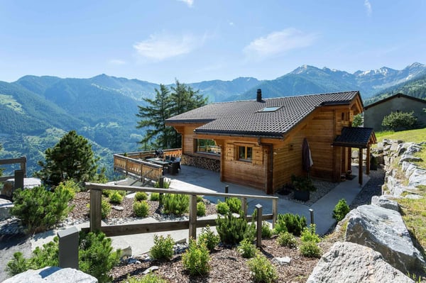 La Tzoumaz - Chalet d'exception avec vue panoramique 1