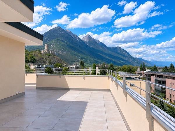 Superbe attique avec terrasse panoramique au coeur de la Fusion 1