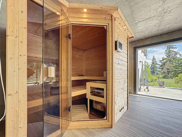 Exceptionnel chalet sur 3 niveaux avec piscine intérieure/ espace bien-être 13