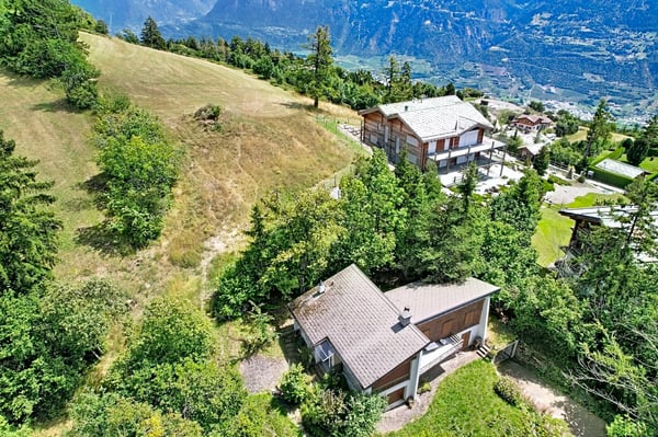 Projet de chalet individuel avec vue panoramique et permis de construire en force 7