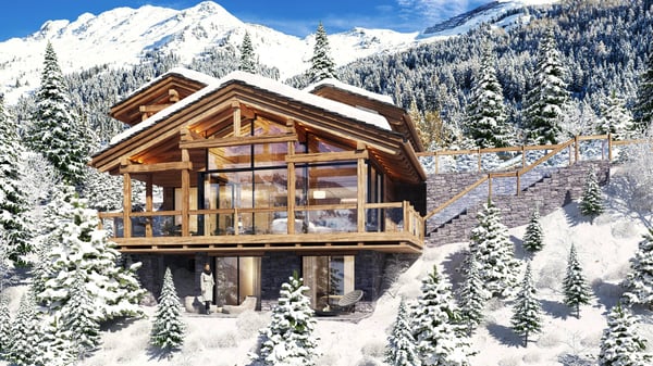 Superbe chalet à construire à Chevillard 2