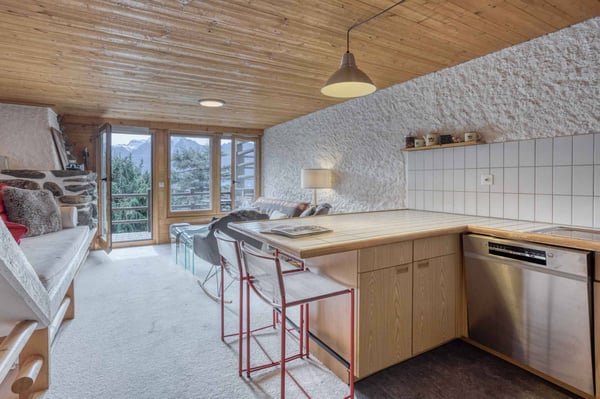 Joli duplex de 67 M2 avec jardin et vue panoramique Verbier (Nifortsié) 4