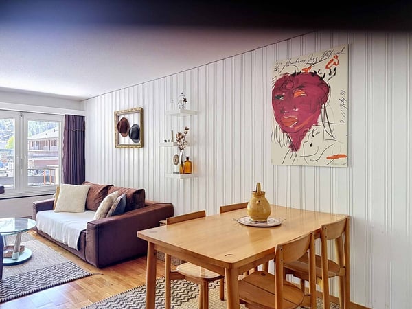 Appartement de 3,5 pièces avec vue Cervin. 9