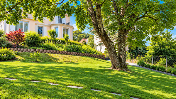 Villa de caractère avec jardin arborisé et échappée sur le lac et les Alpes 1