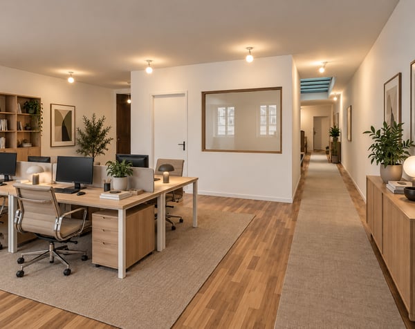 BUREAUX DEXCEPTION DE 105M2 CENTRE-VILLE 1