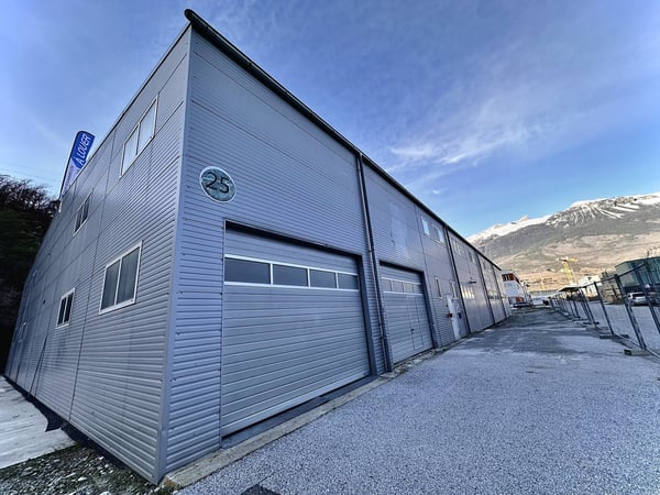 Location Halle Industrielle à Sierre Zone Industrielle des Falcons 1