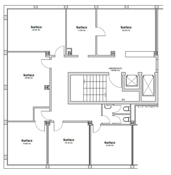 Bureaux modernes et lumineux 159 m2 à louer à la Chaux-de-Fonds 4